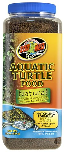 Zoo Med Natural Aquatic Turtle Food, 425g, uppfödningsfoder för vattensköldpaddor