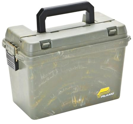 Plano Element Proof Field/Ammo Box - Medium,Lockable Toolbox, Tool Storage, Ammunition Boxes, Home Safe, Waterproof Container, Perfect for Range shooting, Hunting, Airsoft, Shooting sports
