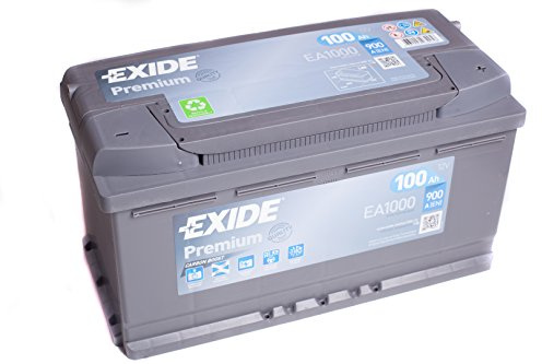 EXIDE PREMIUM EA 1000 12V 100AH Starterbatterie Neues Modell 2014/15
