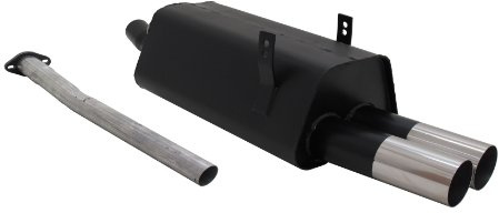 Novus Sportauspuff Gruppe N 2x76mm RL-Design