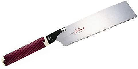 Vogt Tajima JPR265ST - Sega trasversale 265 mm, con manico corto, colore: Rosso