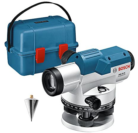 Bosch - Pack Niveau optique GOL 32 G grossissement 32x portée 120 m avec trépied BT160 et pige GR500