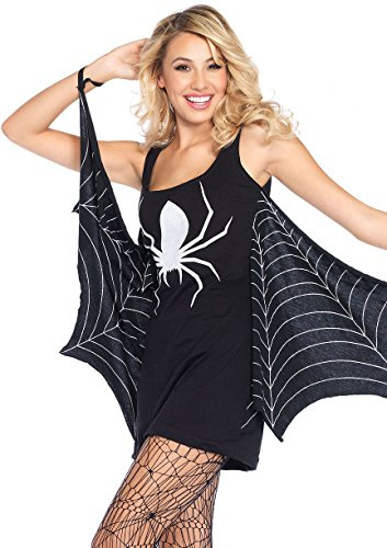 Leg Avenue Spiderweb Kostüme Black, White S/M