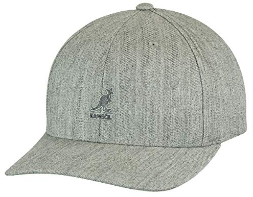 Kangol Wool Flexfit Cap Baseballcap Basecap Fullcap Wollcap Fitted Hinten geschlossen