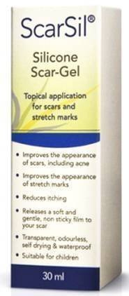 SCAR SIL - TOPICAL SILICONE SCAR GEL - 30ML SIZE - 30ML