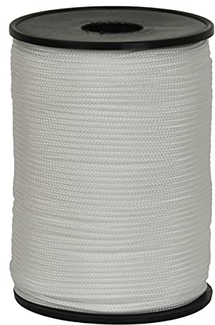 Corderie Italiane 006005940 Filo muratore, cordino edilizia bianco, 2 mm - 500 mt