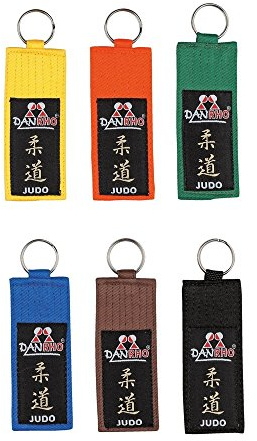 DanRho Judo Schlüsselanhänger Kyu-Grade / Dan