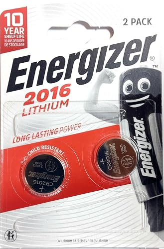 Energizer CR2016 Lithium-Batterie 3 V