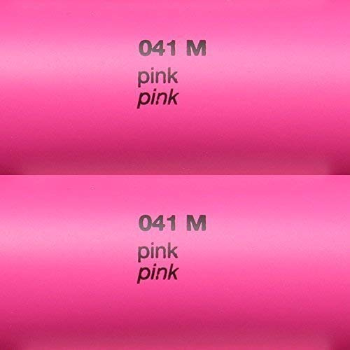 Unbekannt 5,39€/m² Rapid Teck® Matt Folie - 041 Pink - Klebefolie - 5m x 63cm - Folie Matt Plotterfolie - Klebefolie selbstklebend - auch als Moebelfolie - Dekofolientage