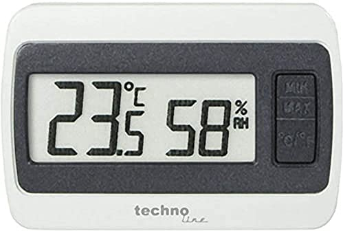 Technoline Thermometer WS 7005 mit MIN/MAX Temperaturanzeige und Luftfeuchteanzeige