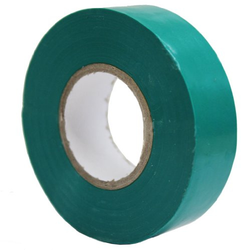 All Trade Direct 1X Green Electrical PVC Insulation Tape 19Mm X 20M Professional British Standard
