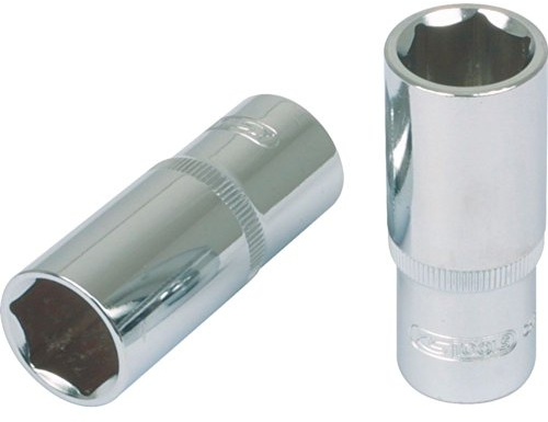 KS Tools 918.1244 Douille longue 1/2'' 6 pans 14 mm CHROMEplus | Douille 1/2'' 6 pans CHROMEplus, longue, 14mm, chrome vanadium, résistant