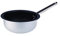 Pentole Agnelli ALSC111BMSC28 Padella Svasata Alta a Mantecare, Alluminio, 28 cm