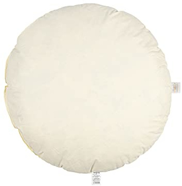 beties „Publik“ Federkissen ca. 80 cm Ø mit Bodenkissen Sofakissen mit Federfüllung (echte Federn) vielfältige Größenauswahl, waschbar traditionell gefertigt