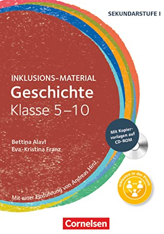Inklusions-Material - Klasse 5-10: Geschichte - Buch mit CD-ROM