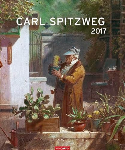 Carl Spitzweg Edition Kalender 2024. Kunstvoller Wandkalender mit Spitzwegs beliebten Szenen voll feiner Ironie und skurriler Figuren. Großer Kunst-Kalender 2024 im Hochformat. 46x55 cm