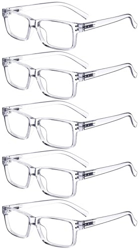 Eyekepper 5 stueck Klassische Federn-Scharnier Lesebrille Sonne Lesebrille