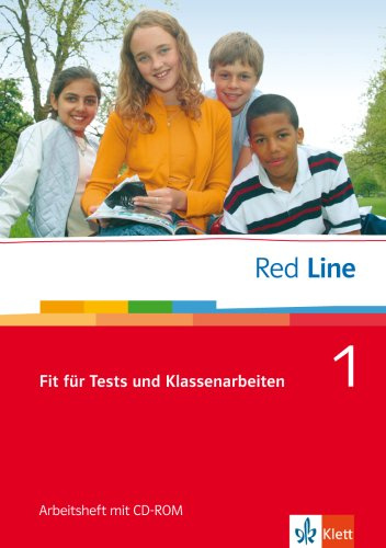 Red Line 1: Fit für Tests und Klassenarbeiten. Vorbereitung auf Kompetenztests und Lernstandserhebungen mit CD-ROM Klasse 5 (Red Line. Ausgabe ab 2006)