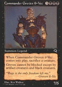 Magic The Gathering - Commander Greven il-Vec - Comandante Greven il-Vec - Tempest