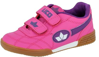 Lico Bernie V Unisex Kinder Multisport Indoor Schuhe, Pink/ Lila/ Weiß, 27 EU