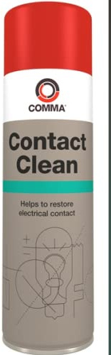 Contact Cleaner Spray - 500ml Spray - Non-conductive with No Residue.