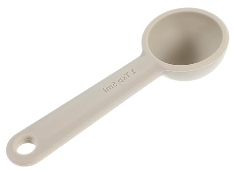 1Pcs 1tsp(1/3tbsp, 5 ml) Single Measuring Spoon, Food Grade Silicone Individual Measure Scoop Only