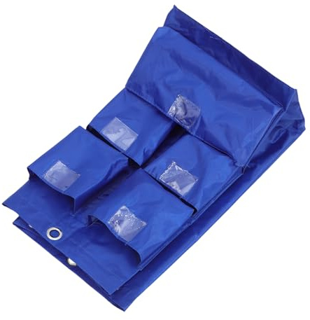 Bolsa de Limpieza para Carrito, Oxford Azul, Reutilizable y Resistente | Gran Capacidad, Diseño Multifuncional, para Recogida de Basura y Tareas de Limpieza, Suministro de Recambio