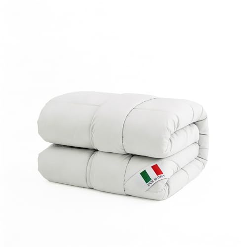 Piumino Estivo Prestige, Made in Italy, Trapuntino Leggero Singolo Traspirante, - Trapunta in Microfibra Mano Pesca Imbottita - 1 Piazza Primaverile, Lavabile in Lavatrice (Singolo, 150x200cm)