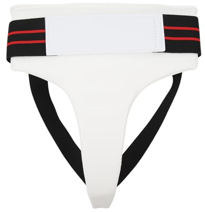 GOTOTOP Groin Protector, Women's Groin Guard for Boxing, MMA, Kickboxing, Martial Arts Training. PU Leather (XL)