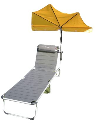 holly Neu - SONNENSCHIRM - Sonnenschutz - Fächerschirm SHADOW - Farbe GELB