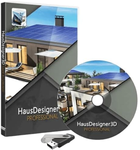 HausDesigner3D Professional 3 - Hausplaner & Architektur 3D CAD Software, Grundrissplanung, Raumplaner