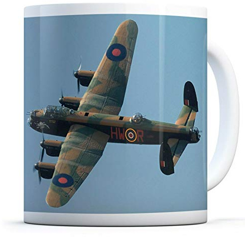 Avro Lancaster Bomber Mug - Airplane Plane Cup Kitchen Birthday Office Fun #13086