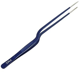 PME SCT606 Presentation Tweezers-Large 235mm / 9, Plastic, Blue