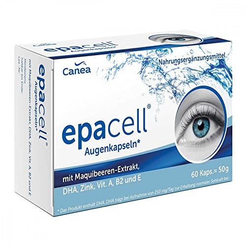 Epacell Augenkapseln mit Maquibeere + DHA + EPA 60 stk