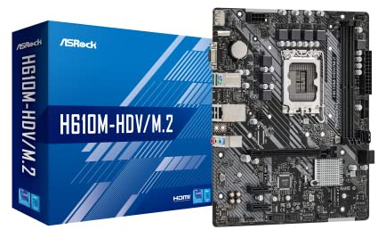 ASRock H610M-HDV/M.2 1700 Sockel 2 DDR4 1808837 Schwarz