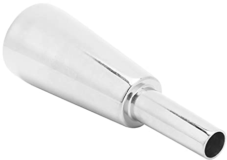 Robustes Trompetenmundstück, dickeres, schwereres Trompetenmundstück aus Metall mit großem Volumen für Trompeteninstrumente(Silber)