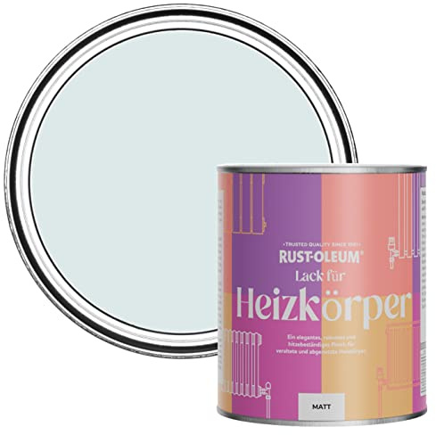 Rust-Oleum, hellblau Heizkörperfarbe, hitzebeständig, geruchsarm in Matt Finish - Marcella 750ML