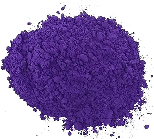 CRIGEMA - Pigment en poudre - Violet à la chaux - 200 g - 100 % pur - Peinture à l'huile, trempe, Encause, Fresque (Violet à la chaux)