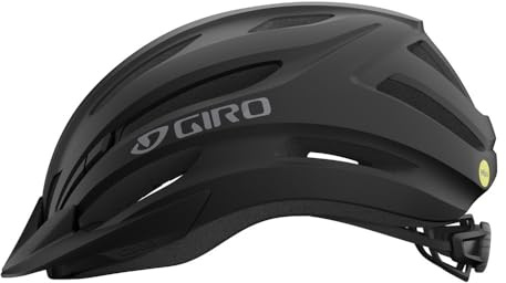 Giro Register II (UXL) - EU Helm, leicht, In-Mold, abnehmbares Visier, verstellbare Passform, MIPS Evolve Core Schutz vor Rotationskräften, Freizeitmodell, Farbe: Matte Black/Dark Grey, Größe: UXL