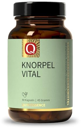 Knorpel Vital 90 Kapseln, Vitamine C, D3, E & Spurenelementen, Quintessence