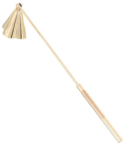 ORFOFE Kerzenlöscher Aus Edelstahl Mit Langem Griff Für Dünne Kerzen Dochtflammenlöscher Als Kerzenzubehör Praktisches Werkzeug Zum Sicheren Löschen Der Kerzenflamme