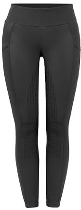 Cavallo Loana Grip Damen Winter Reithose Reitleggins Black Sportswear HW 2024, Größe:42