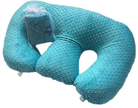 Almohada de apoyo para embarazo, algodón suave, cojín de maternidad lavable para dormir y amamantar cómodamente