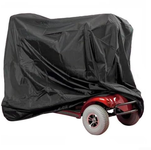 Weather Resistant Mobility Scooter Cover with Efficient Moisture Management, Fits Both 3 and 4 Wheel Models (grey 190 * 71 * 117cm)