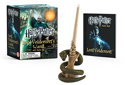 Harry Potter Voldemort's Wand with Sticker Kit: Lights Up! (RP Minis)