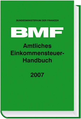 Amtliches Einkommensteuer-Handbuch 2007