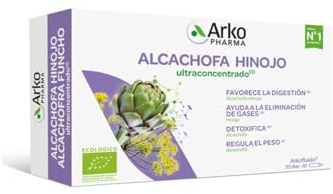 ARKOPHARMA S.A LABORATORIO FARMACEUTICO Laboratorio Farmaceutico - Ampollas alcachofa con hinojo arkopharma