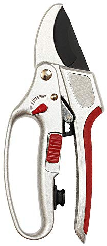 Kent & Stowe 2 in 1 Ratchet Secateurs with Carbon Steel Blades