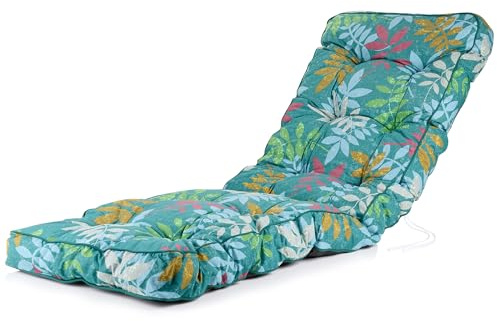 Alfresia Classic Relaxer Chair Replacement Cushion | Shredded foam filling with matching buttons and complementary piping