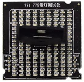 Ruilogod 771 775 CPU Socket PC Tester Analyer W LED para la Placa Base de Escritorio